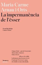 Portada de LA IMPERMANENCIA DE L'ESSER