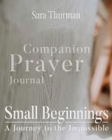 Portada de Small Beginnings Companion Prayer Journal