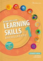 Portada de Learning Skills 1&ordm; Bach. Students Book Spanish