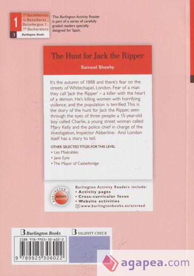 HUNT FOR JACK THE RIPPER 1ºNB BAR