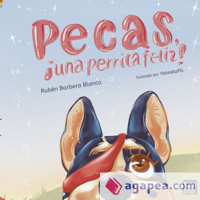 Pecas, ¡una perrita feliz!