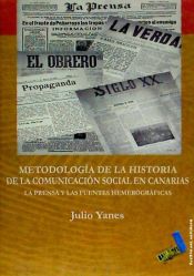 Portada de Metodología de la historia de la comunicación social en Canarias