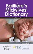 Portada de Bailliere's Midwives' Dictionary E-Book (Ebook)