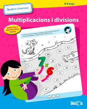 Portada de Quadern d'exercicis multiplicacions i divisions, 8 - 9 anys