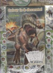 Portada de Dinosaurios. Super set de 500 pegatinas