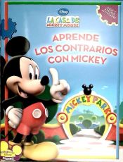 Portada de Aprende los contrarios con Mickey