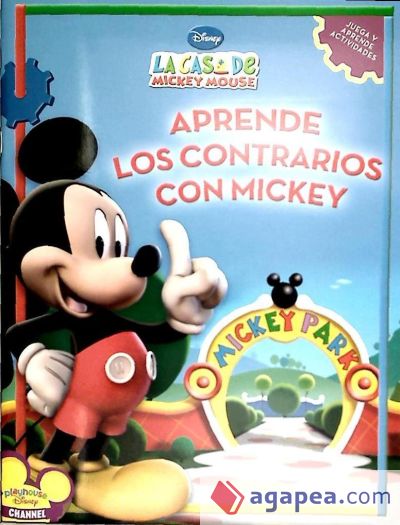 Aprende los contrarios con Mickey