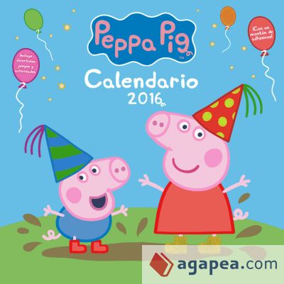 Calendario Peppa Pig 2016