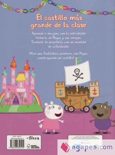 El castillo más grande de la clase (Peppa Pig. Actividades)