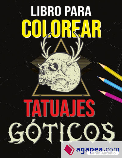 Libro para Colorear de Tatuajes Góticos