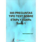Portada de 300 PREGUNTAS TIPO TEST SOBRE ETAPS Y EDAPS. TOMO 1