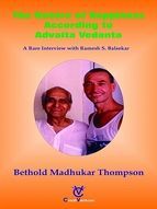 Portada de The Nature of Happiness According to Advaita Vedanta (Ebook)