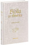 Biblia de américa - letra grande nacarina