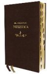 Biblia de estudio Patristica Leathersoft Marron