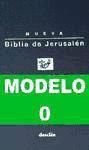 Biblia de jerusalén de bolsillo modelo 0