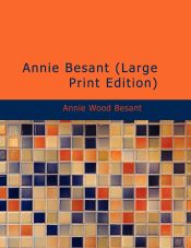 Portada de Annie Besant