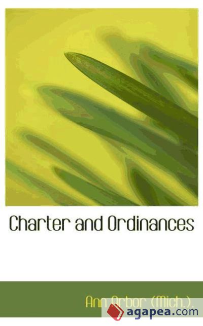 Charter and Ordinances