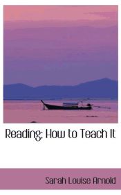 Portada de Reading; How to Teach It
