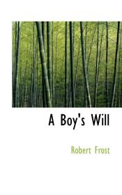 Portada de A Boy`s Will