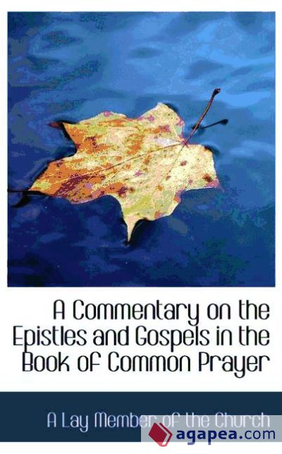 A Commentary on the Epistles and Gospels in the Book of Common Prayer