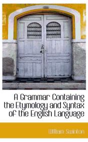 Portada de A Grammar Containing the Etymology and Syntax of the English Language