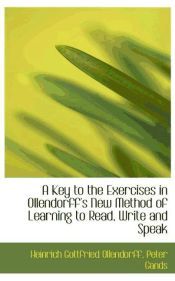 Portada de A Key to the Exercises in Ollendorff`s New Method of Learning to Read, Write and Speak