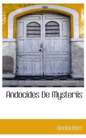 Portada de Andocides De Mysteriis