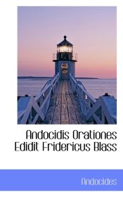 Portada de Andocidis Orationes Edidit Fridericus Blass