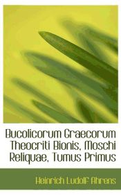 Portada de Bucolicorum Graecorum Theocriti Bionis, Moschi Reliquae, Tumus Primus