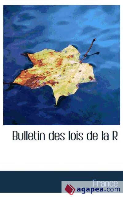 Bulletin des lois de la République française