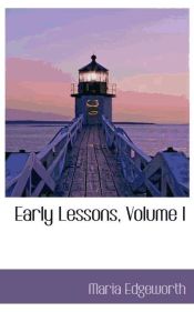 Portada de Early Lessons, Volume I