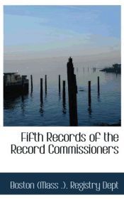 Portada de Fifth Records of the Record Commissioners