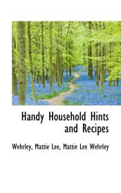 Portada de Handy Household Hints and Recipes