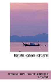 Portada de Horatii Romani Porcaria