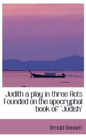 Portada de Judith a play in three Acts Founded on the apocryphal book of Judish""