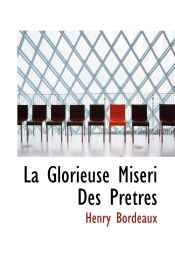 Portada de La Glorieuse Miseri Des Pretres