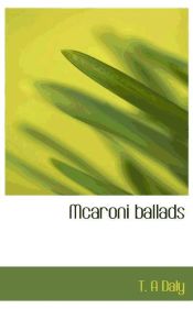 Portada de Mcaroni ballads