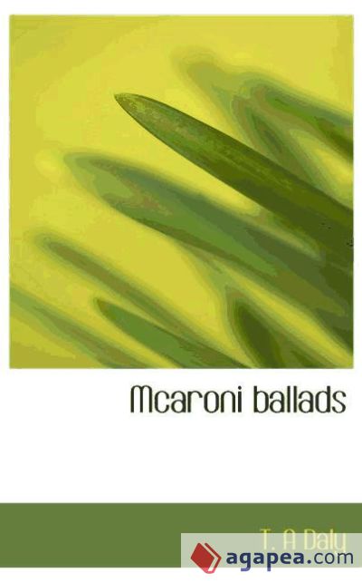 Mcaroni ballads