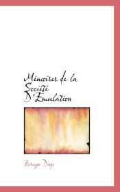 Portada de Mémoires de la Société D`Émulation