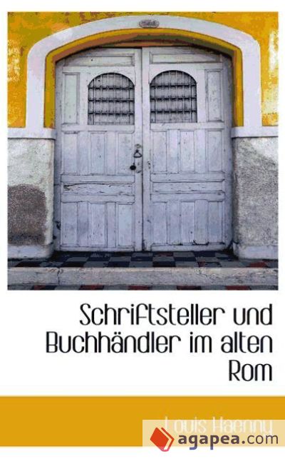 Schriftsteller und Buchhändler im alten Rom