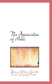 Portada de The Appreciation of Music