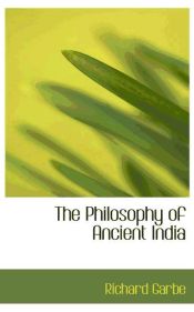 Portada de The Philosophy of Ancient India