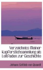 Portada de Verzeichniss Meiner Kupferstichsammlung als Leitfaden zur Geschichte