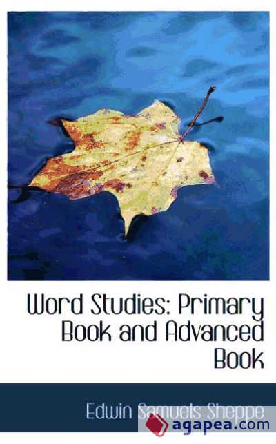 Word Studies: Primary Book and Advanced Book