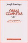 Obras Completas De Joseph Ratzinger. Vii/1