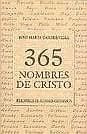 Portada de 365 nombres de Cristo