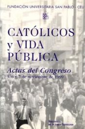 Portada de Actas I Congreso Católicos y Vida Pública