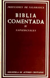 Portada de Biblia comentada IV.Libros sapienciales