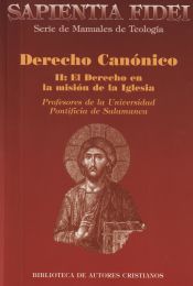 Portada de Derecho canónico. II: El derecho en la misión de la Iglesia