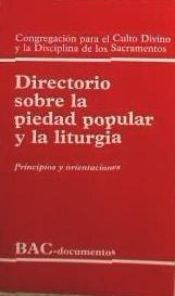 Portada de Directorio sobre la piedad popular y la liturgia